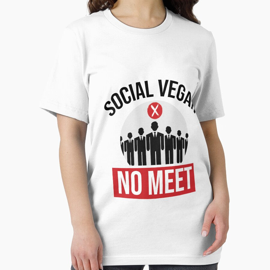 Social Vegan / Introvert / Funny Introvert / Introvert Gift by ikidyounot T-Shirts, Hoodie, Sweatshirt (Image 2)