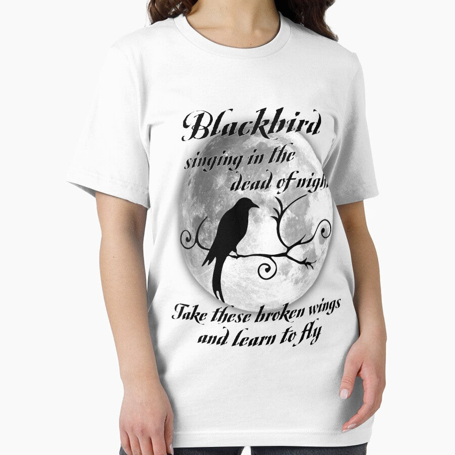 Blackbird Singing In The Dead Of Night by IsiahYoungshop T-Shirts, Hoodie, Sweatshirt | BlankRebels.com (Image 2)