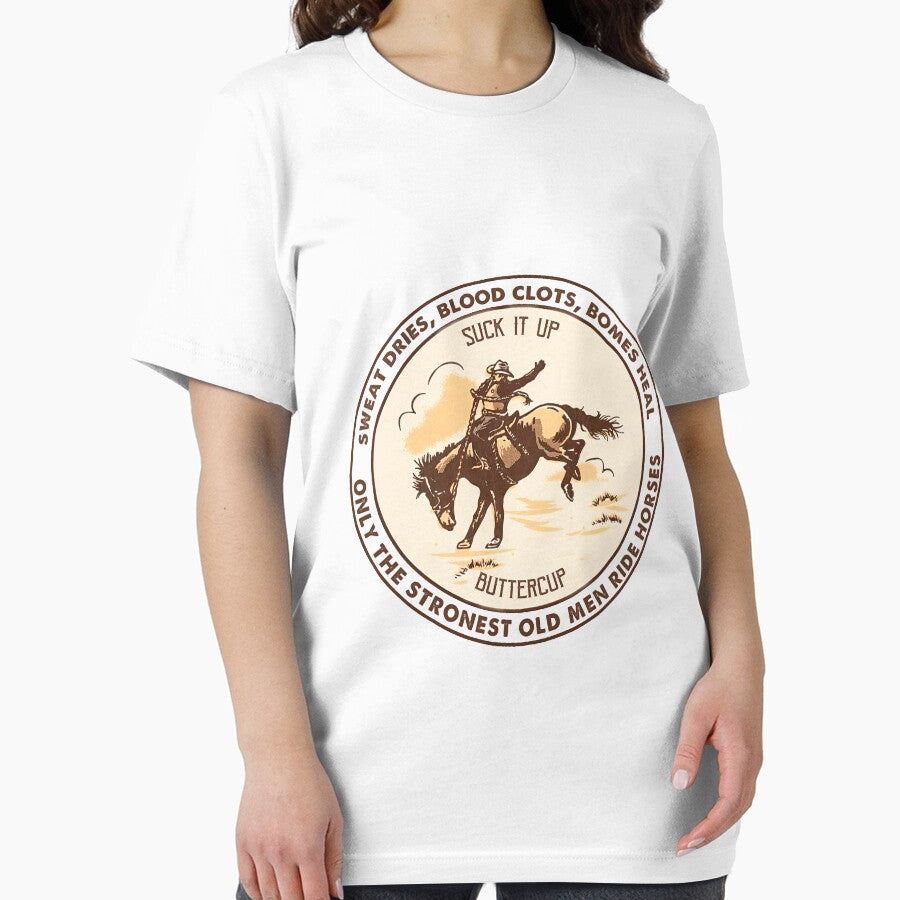 Sweat Dries Blood Clots Bones Heal Old Men Rides Horse by codyemantai T-Shirts, Hoodie, Sweatshirt (Image 2)