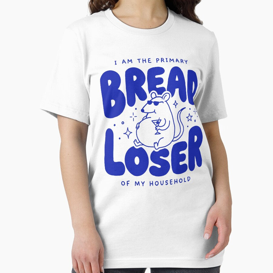Breadloser Of My Household Funny Rat Meme by FreshVibe Prints