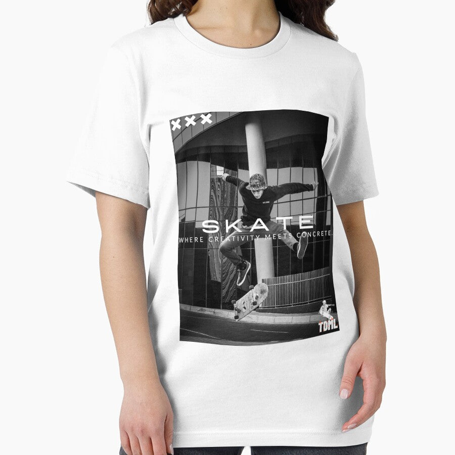 Skateboarding Where Creativity Meets Concrete T-Shirts, Hoodie, Sweatshirt