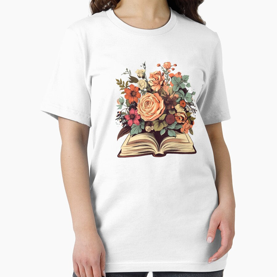Floral Book by NineSvn T-Shirts, Hoodie, Sweatshirt | BlankRebels.com (Image 2)