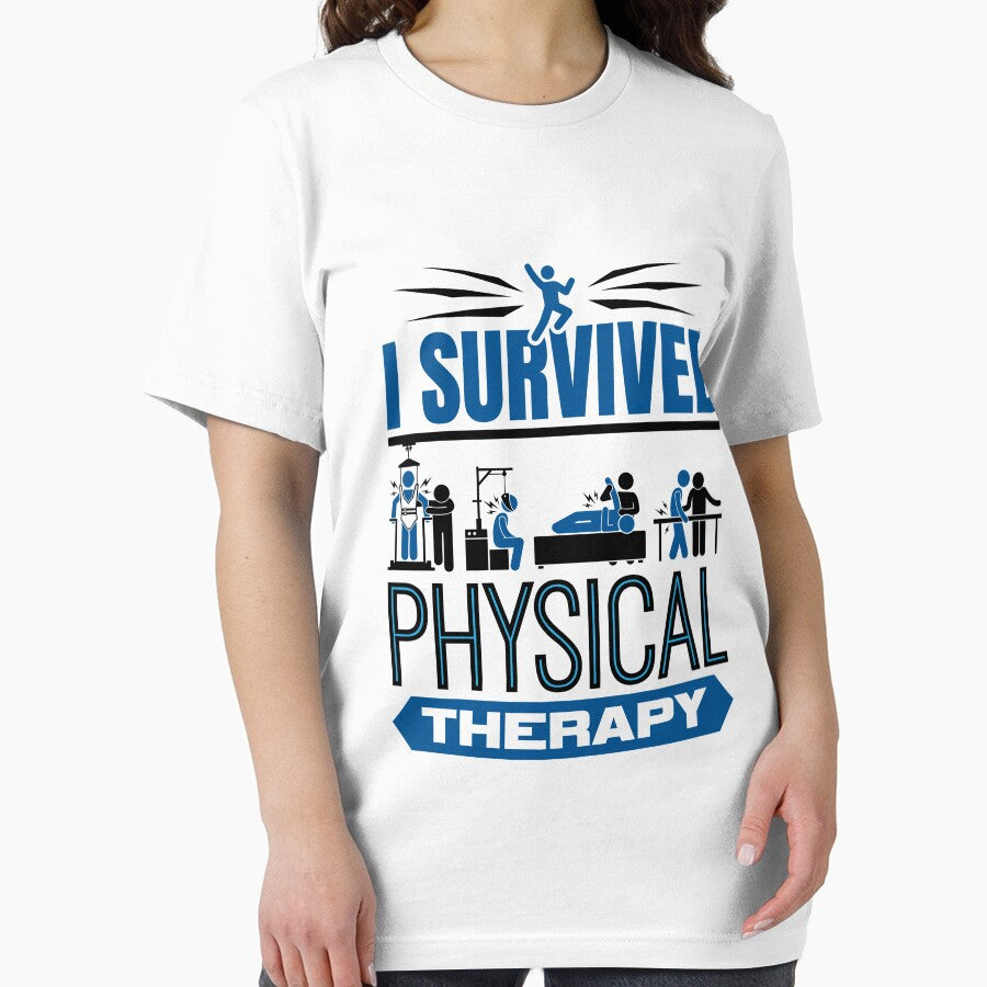 I Survived Physical Therapy by jaygo T-Shirts, Hoodie, Sweatshirt | BlankRebels.com (Image 2)