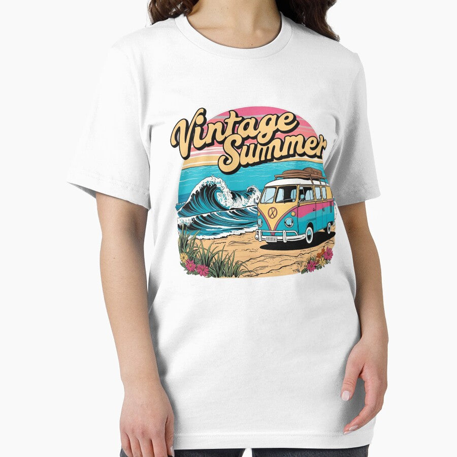 Vintage Summer T-Shirt, Retro Summer Top by Bits & Bops Boutique Hoodie, Sweatshirt | BlankRebels.com (Image 2)