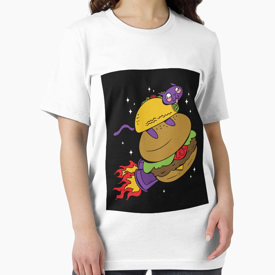 Taco Cat Burger by bennetthuskers T-Shirts, Hoodie, Sweatshirt | BlankRebels.com (Image 2)