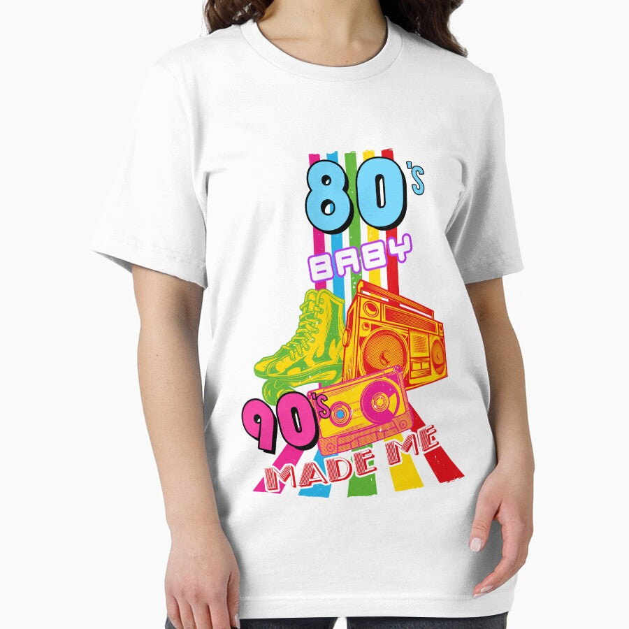 80's Baby 90's Made Me Retro 1980s 1990s Classic Retro by Crazy Trendy Designs T-Shirts, Hoodie, Sweatshirt (Image 2)