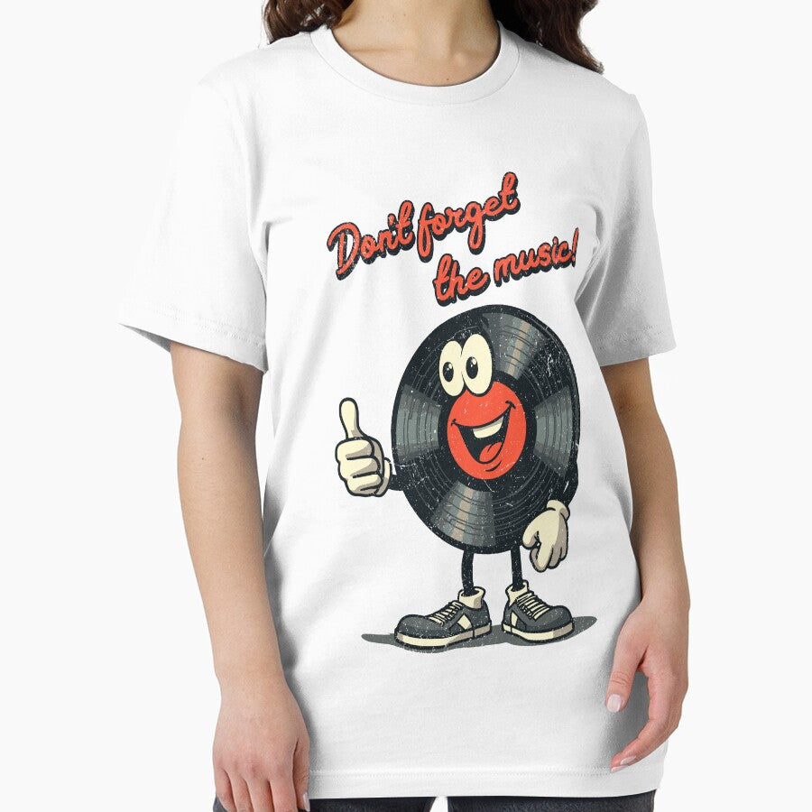 Don't Forget The Music - Vintage Vinyl Record Lover by Urban-Alien T-Shirts, Hoodie, Sweatshirt | BlankRebels.com (Image 2)