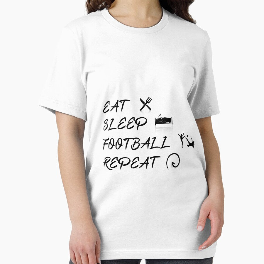 Eat Sleep Football Classic T-Shirt by AmjadDesigns