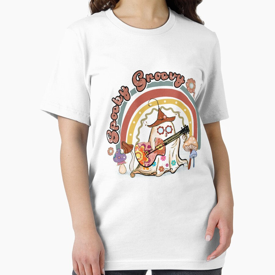 Spooky Groovy Sublimation Funny Halloween by Teapot-art T-Shirts, Hoodie, Sweatshirt | BlankRebels.com (Image 2)