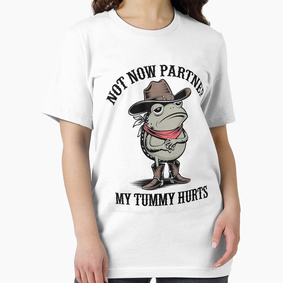 Funny Not Now Partner My Tummy Hurts Design by Galactic-Sketch T-Shirts, Hoodie, Sweatshirt | BlankRebels.com (Image 2)
