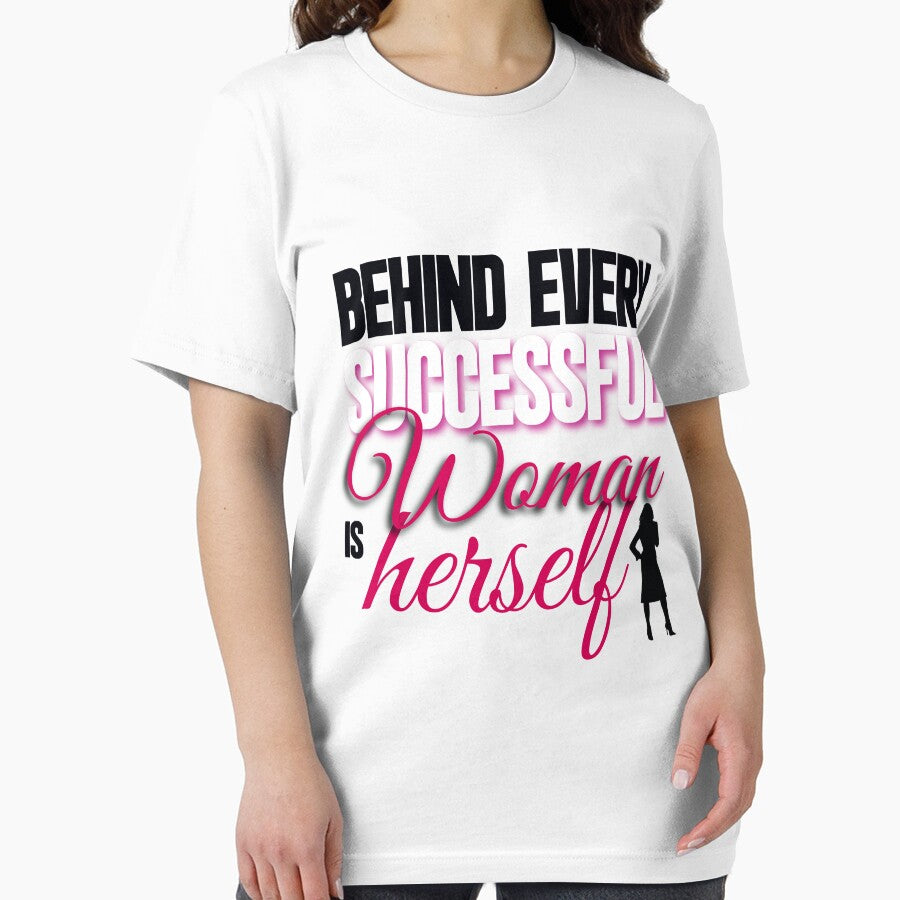 Behind Every Successful Woman Women's Novelty T-Shirts by q4success Hoodie, Sweatshirt | BlankRebels.com (Image 2)
