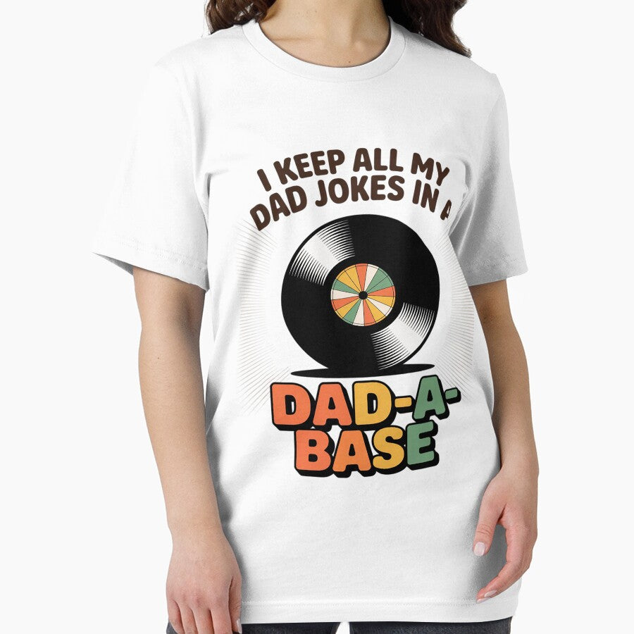 I Keep All My Dad Jokes In A Dad A Base Father Dad by itsnothatweird T-Shirts, Hoodie, Sweatshirt | BlankRebels.com (Image 2)