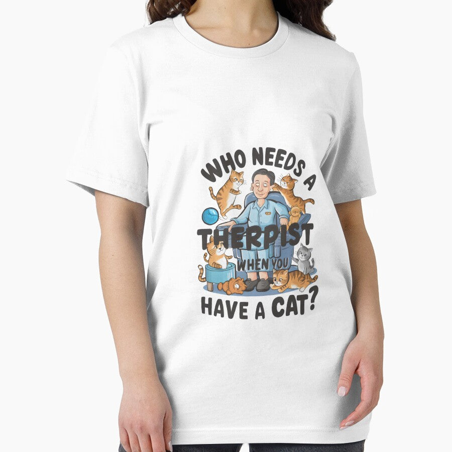 Feline Therapy by EnchantedDecor T-Shirts, Hoodie, Sweatshirt | BlankRebels.com (Image 2)