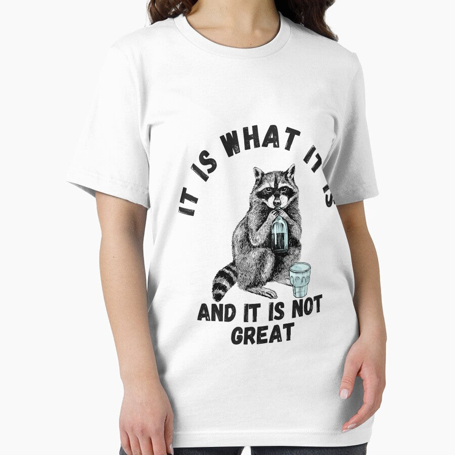 It Is What It Is And It Is Not Great Raccoon Meme funny by Micro-dose T-Shirts, Hoodie, Sweatshirt (Image 2)