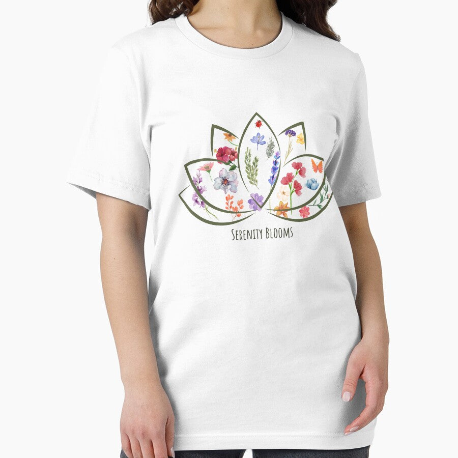 Serenity Blooms: Lotus Love by LyricsWear T-Shirts, Hoodie, Sweatshirt | BlankRebels.com (Image 2)