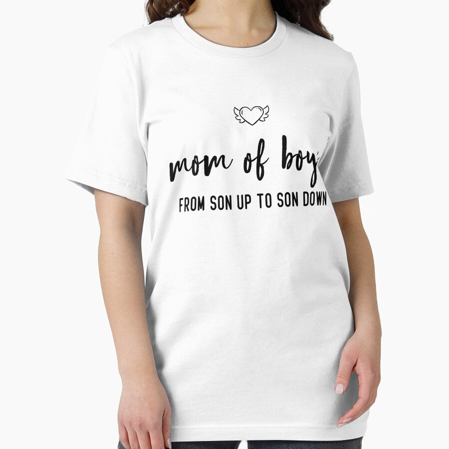 Mom Of Boys From Son Up To Son Down by Benomi T-Shirts, Hoodie, Sweatshirt | BlankRebels.com (Image 2)