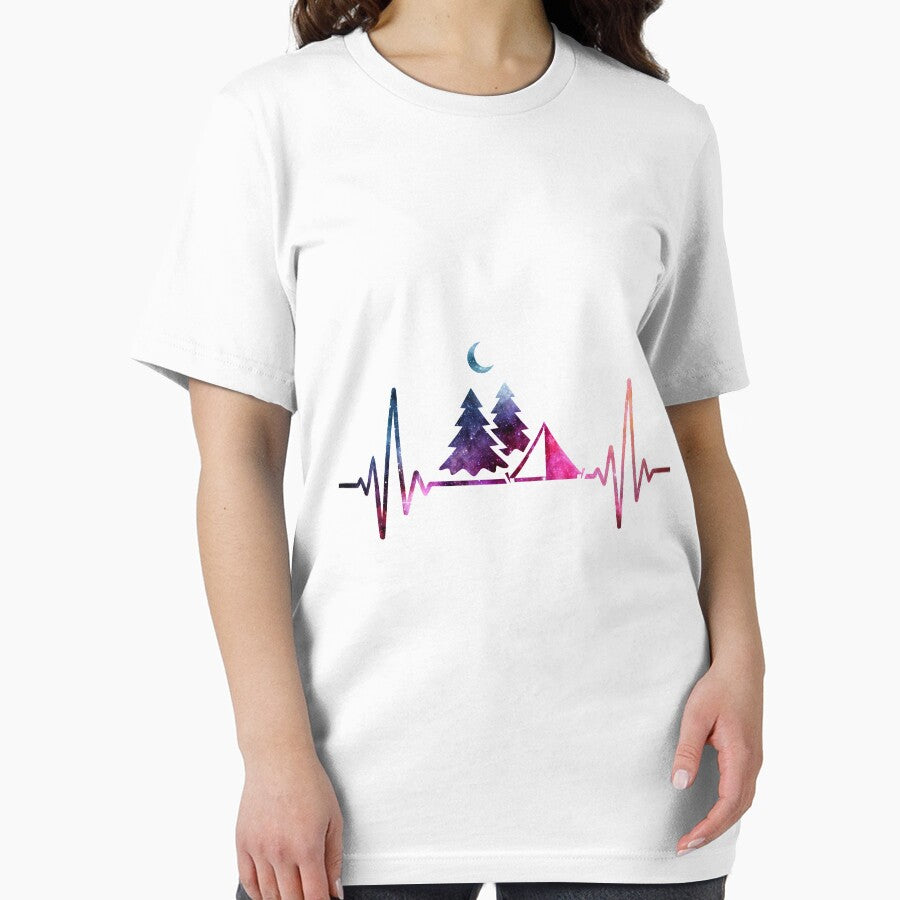 Camping Heartbeat galaxy by tuyetnhung98 T-Shirts, Hoodie, Sweatshirt | BlankRebels.com (Image 2)