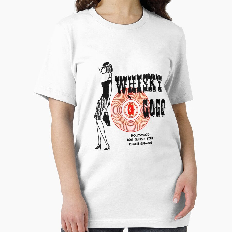 Whisky A Go Go Vintage Poster Restoration Digital Painting Retro Band Gig by LisaFaught8 T-Shirts, Hoodie,... (Image 2)