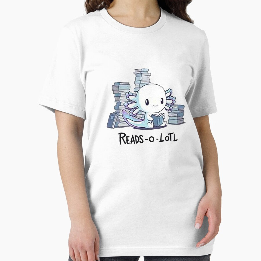 Read-o-lotl,  Funny Axolotl, Mexican Axolotl Cute, Cute Axolotl, Axolotl Fan by HaroldDesign T-Shirts, Hoodie,... (Image 2)
