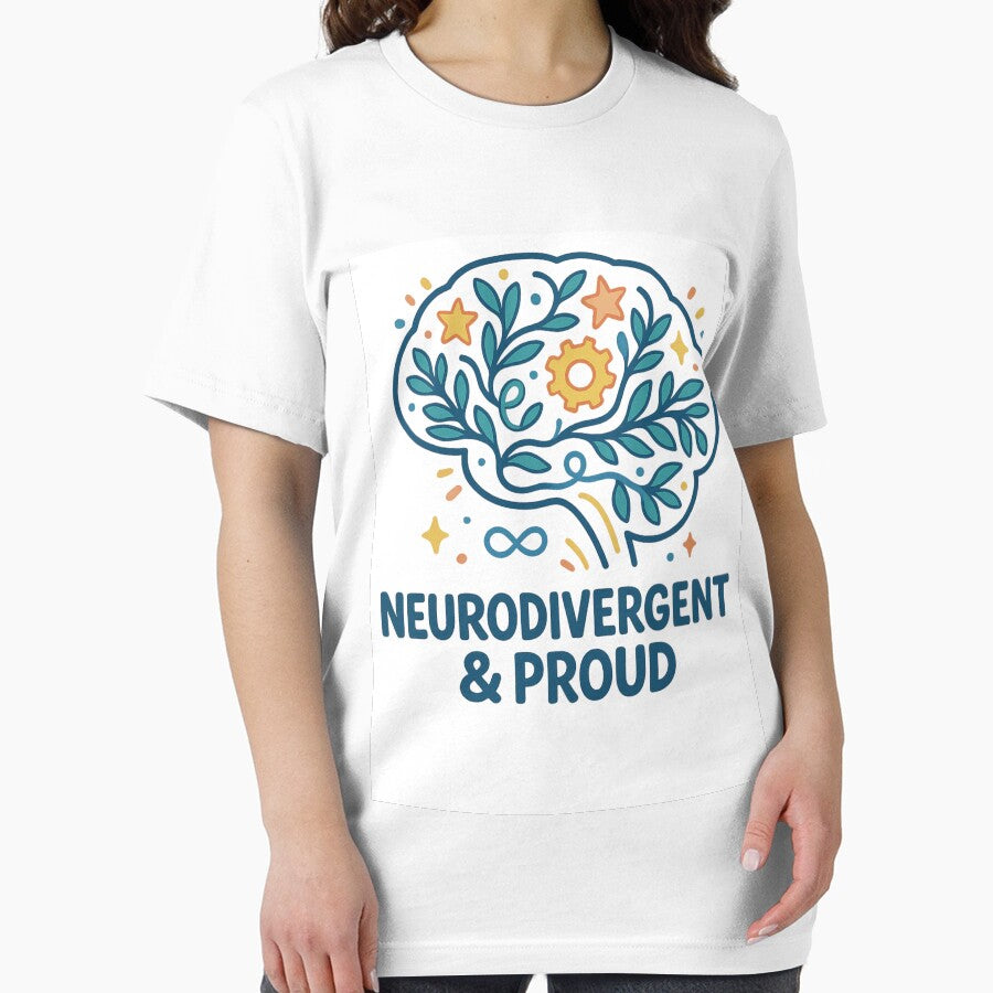 Neurodivergent & Proud by mkzmerch T-Shirts, Hoodie, Sweatshirt | BlankRebels.com (Image 2)