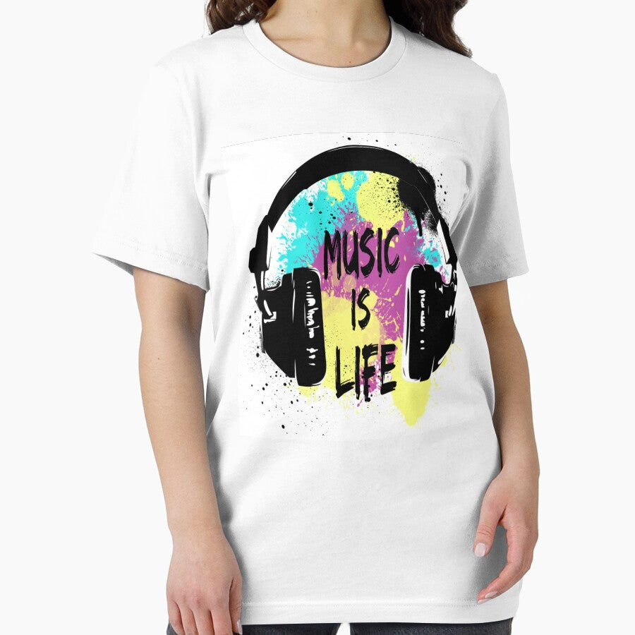 Music is life by Bensoncreatives T-Shirts, Hoodie, Sweatshirt | BlankRebels.com (Image 2)