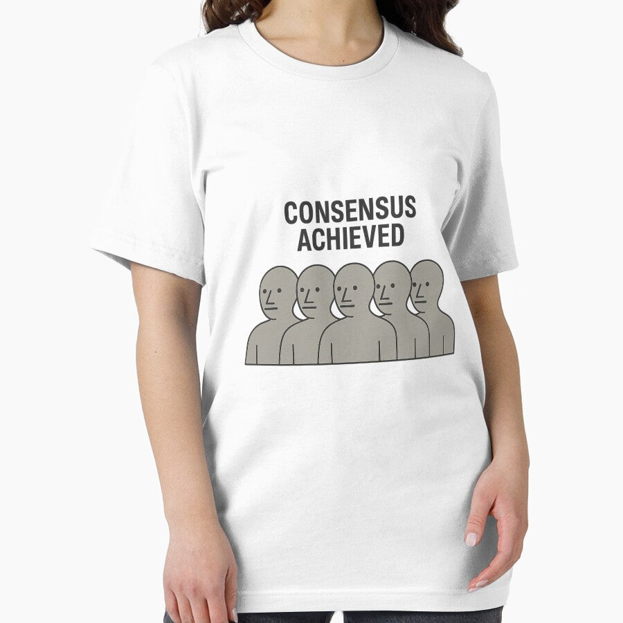 Consensus Achieved – NPC Meme Design by NPCDegen T-Shirts, Hoodie, Sweatshirt | BlankRebels.com (Image 2)