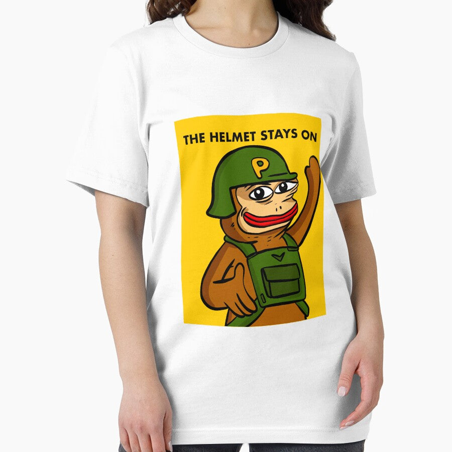 Ponke - The helmet stays on by HaisterDesign T-Shirts, Hoodie, Sweatshirt | BlankRebels.com (Image 2)
