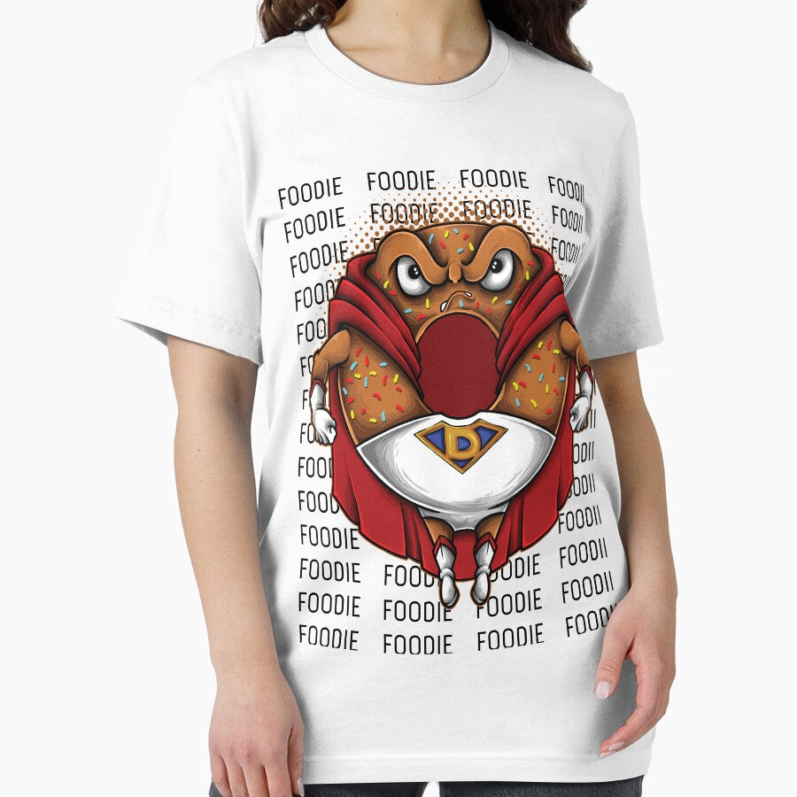 Super Donut Foodie Foodietoon by ProjectX23 T-Shirts, Hoodie, Sweatshirt | BlankRebels.com (Image 2)