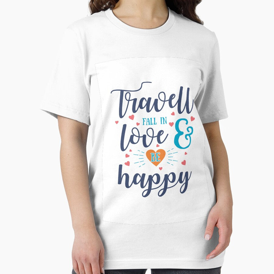 TRAVELL FALL IN LOVE AND BE HAPPY by LoveSecrets T-Shirts, Hoodie, Sweatshirt | BlankRebels.com (Image 2)