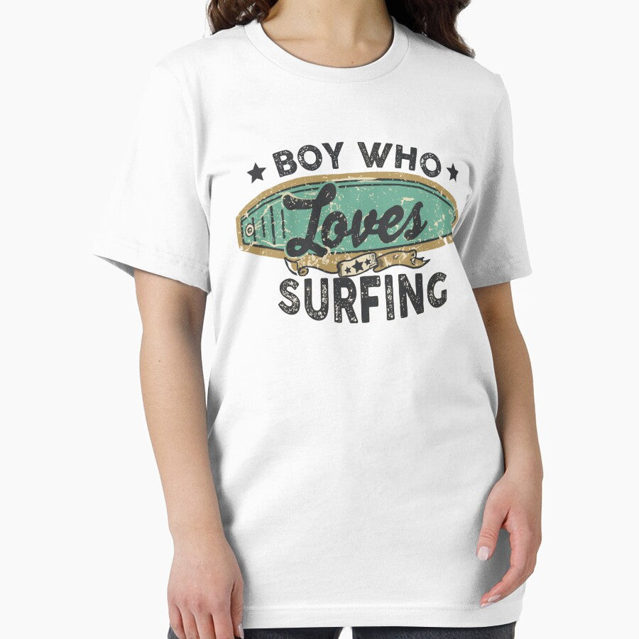 Boy Who Loves Surfing T-Shirts, Hoodie, Sweatshirt