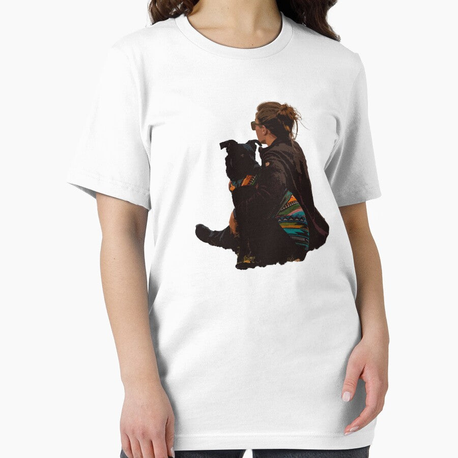 Hiking with Dogs Classic T-Shirt by NaZe02