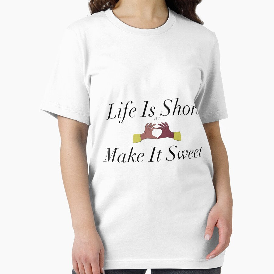 Life is short make it sweet - life is good gift idea funny gift by moudri T-Shirts, Hoodie, Sweatshirt (Image 2)