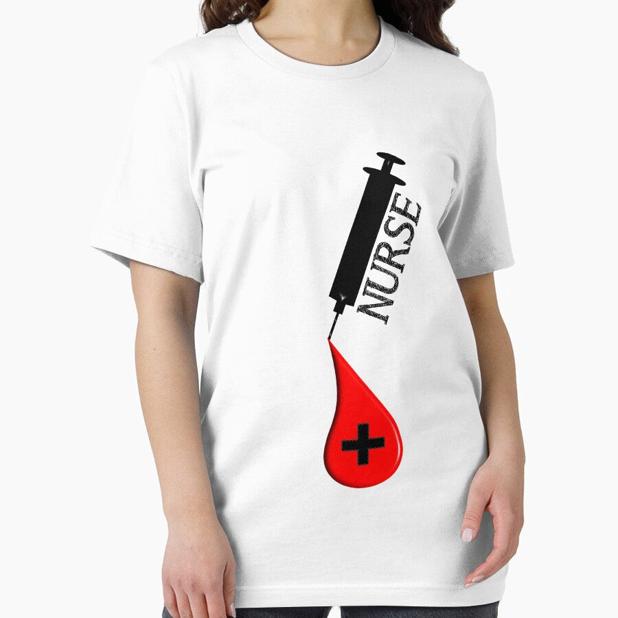 Nurse Syringe and Blood Drop by gailg1957 T-Shirts, Hoodie, Sweatshirt | BlankRebels.com (Image 2)