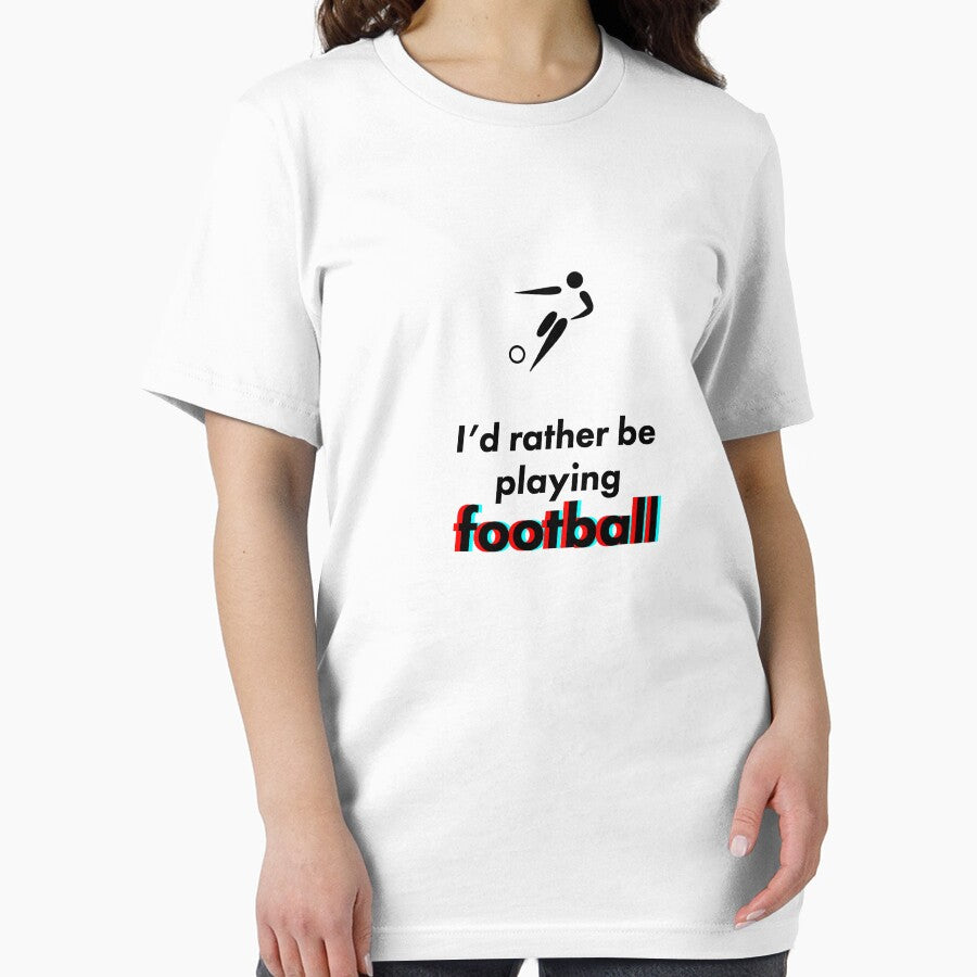 Football - I'd rather be by fishdoctor T-Shirts, Hoodie, Sweatshirt | BlankRebels.com (Image 2)