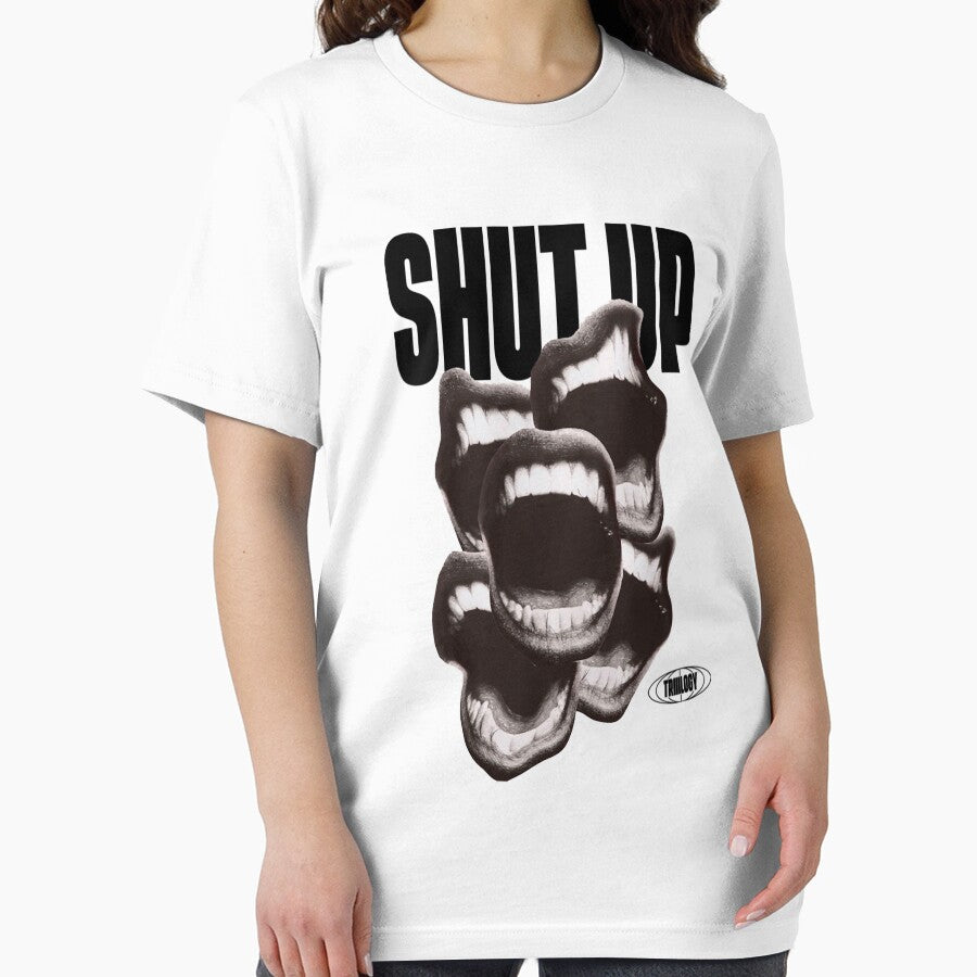 SHUT UP DESIGN - Streetwear Clothes | by TRIIILOGY T-Shirts, Hoodie, Sweatshirt | BlankRebels.com (Image 2)