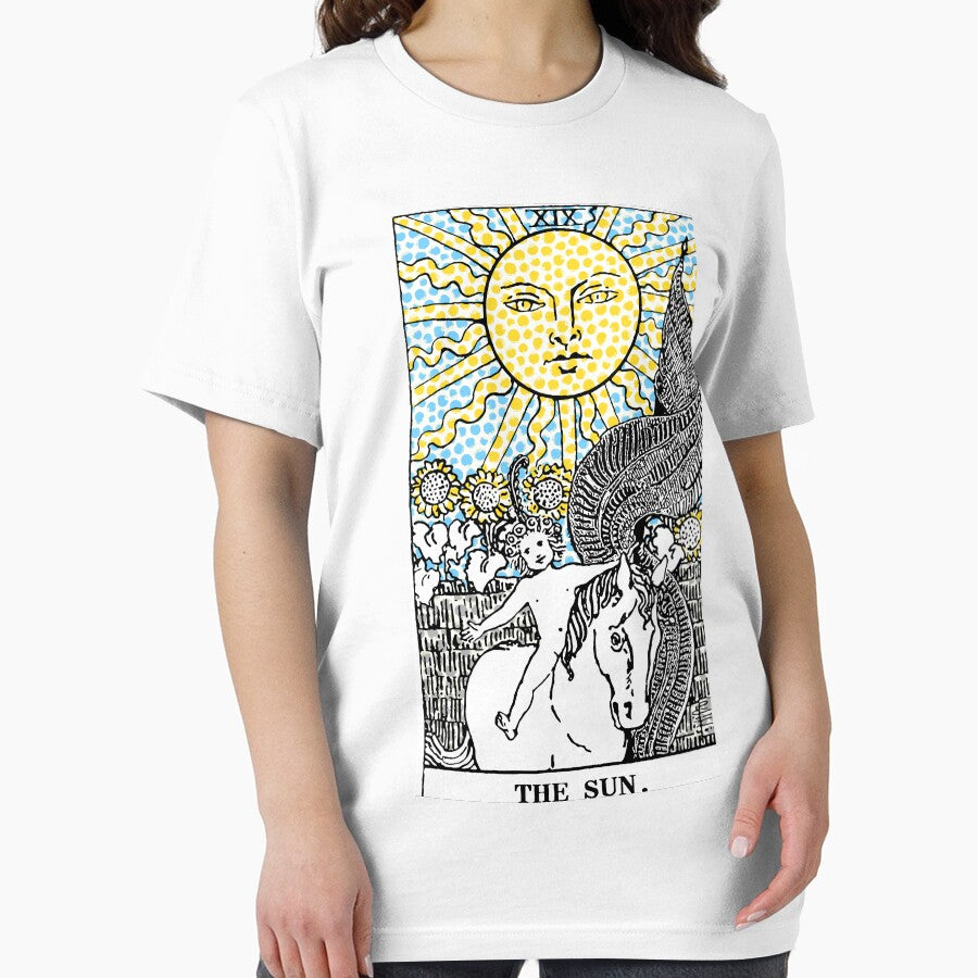 The Sun - A Modern Tarot Print by Annalee Beer T-Shirts, Hoodie, Sweatshirt | BlankRebels.com (Image 2)