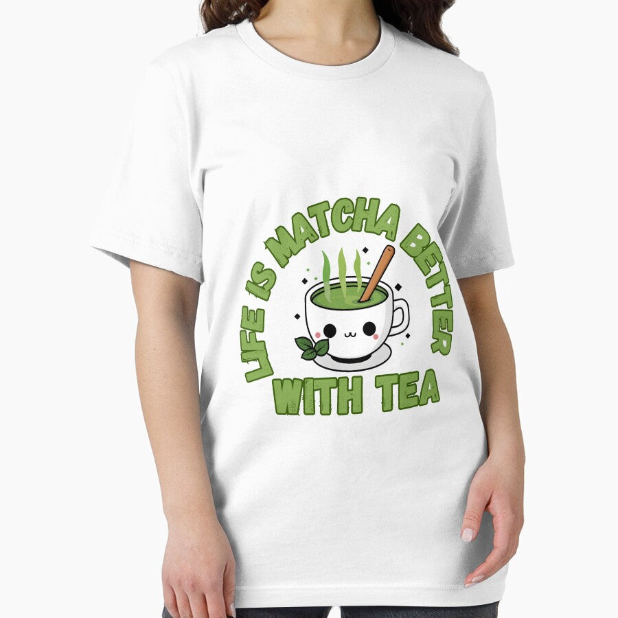Matcha Tea Lover by LuxeAnaArt T-Shirts, Hoodie, Sweatshirt | BlankRebels.com (Image 2)