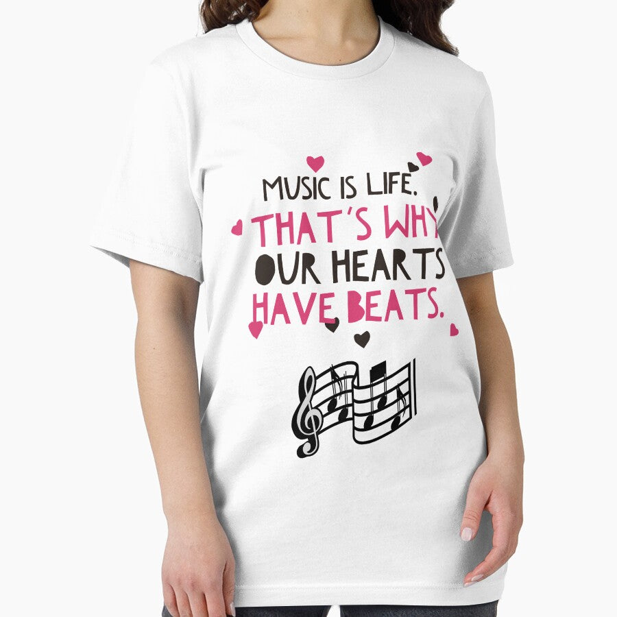 Music Lovers Graphic T Shirt For Women Or Men - Music Lovers Gift - Music Shirt (Image 2)
