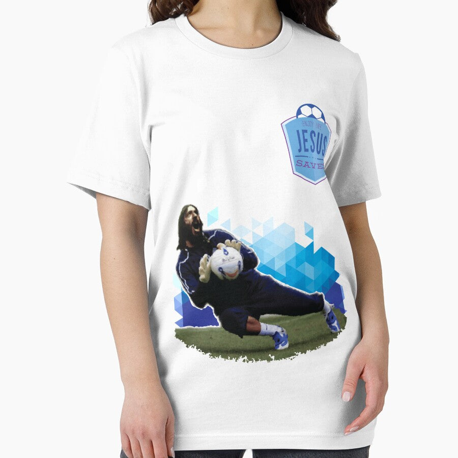 Jesus Saves. (Soccer) by mqdesigns13