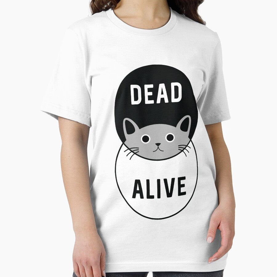 Schrodinger's Cat: Dead or Alive! by OffensiveFun T-Shirts, Hoodie, Sweatshirt | BlankRebels.com (Image 2)
