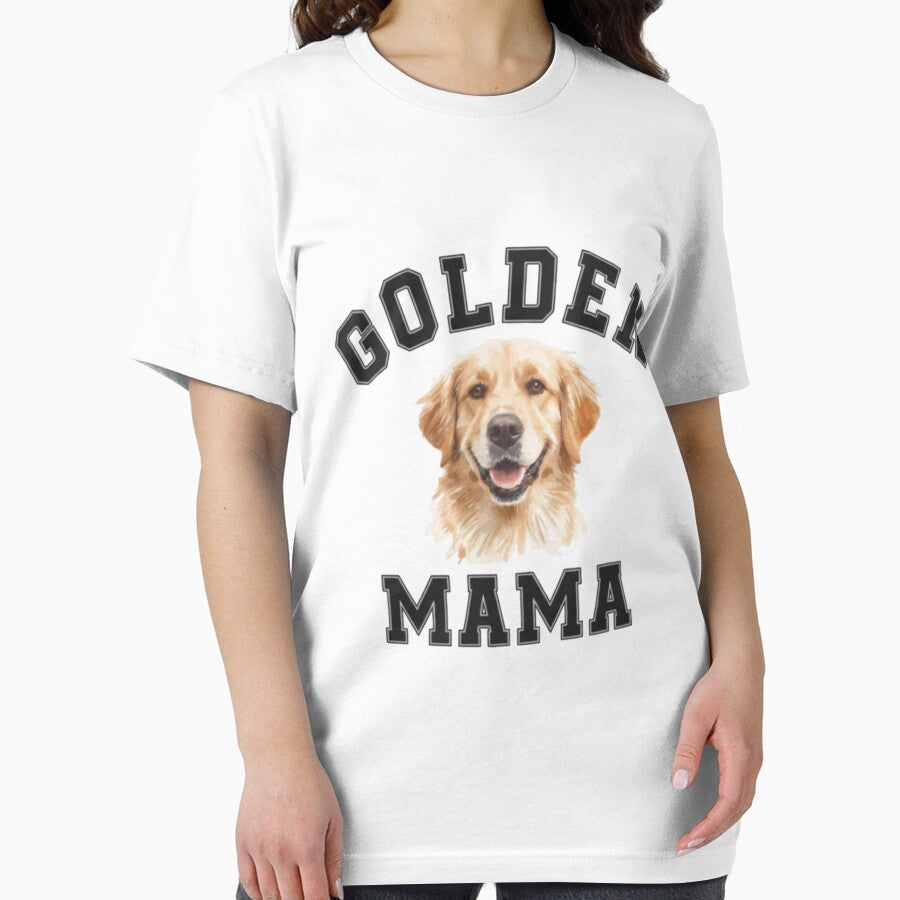 Golden Mama – Cute Golden Retriever Dog Mom Gift Design by Dog Culture T-Shirts, Hoodie, Sweatshirt (Image 2)
