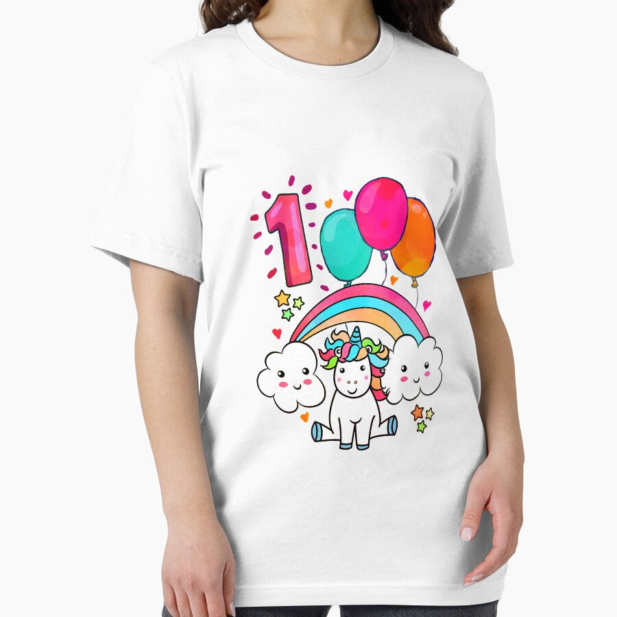 Unicorn 1st Birthday Design by GraphicRhythm T-Shirts, Hoodie, Sweatshirt | BlankRebels.com (Image 2)