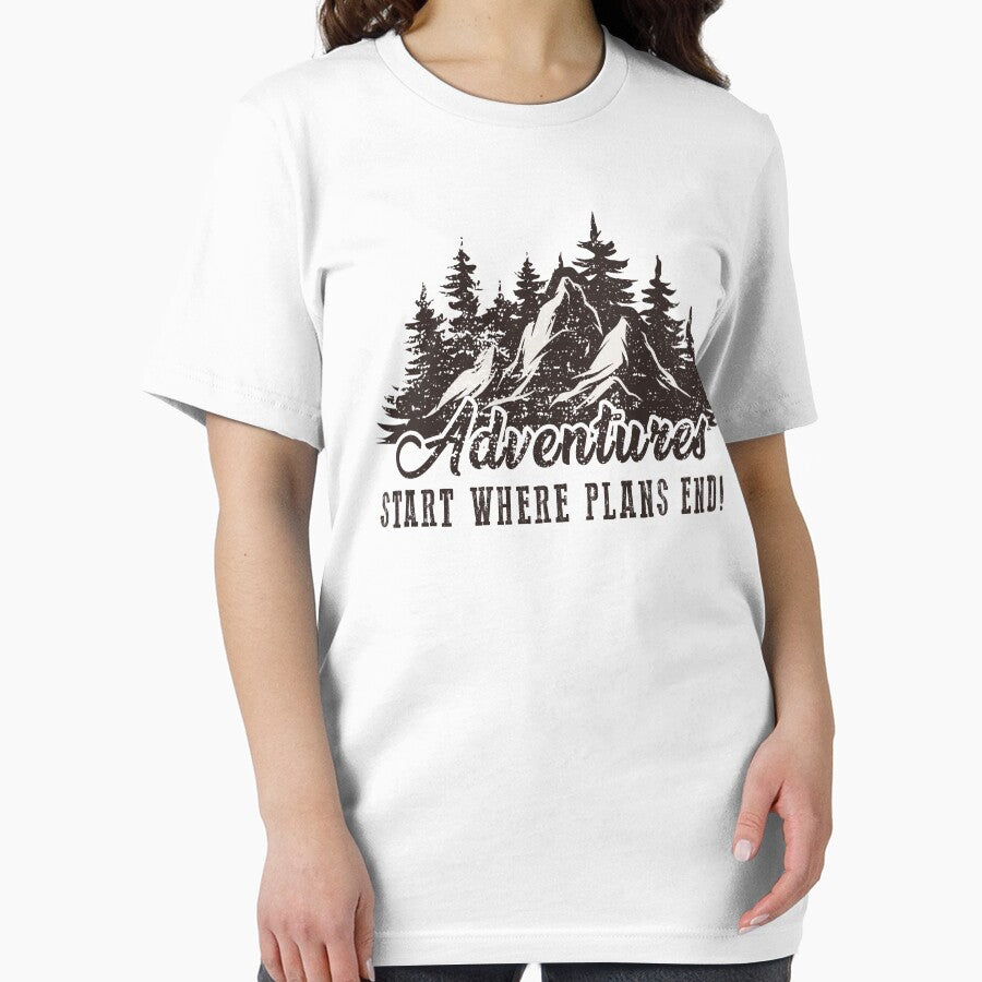 Adventure starts where plans end! by FanityPrints T-Shirts, Hoodie, Sweatshirt | BlankRebels.com (Image 2)