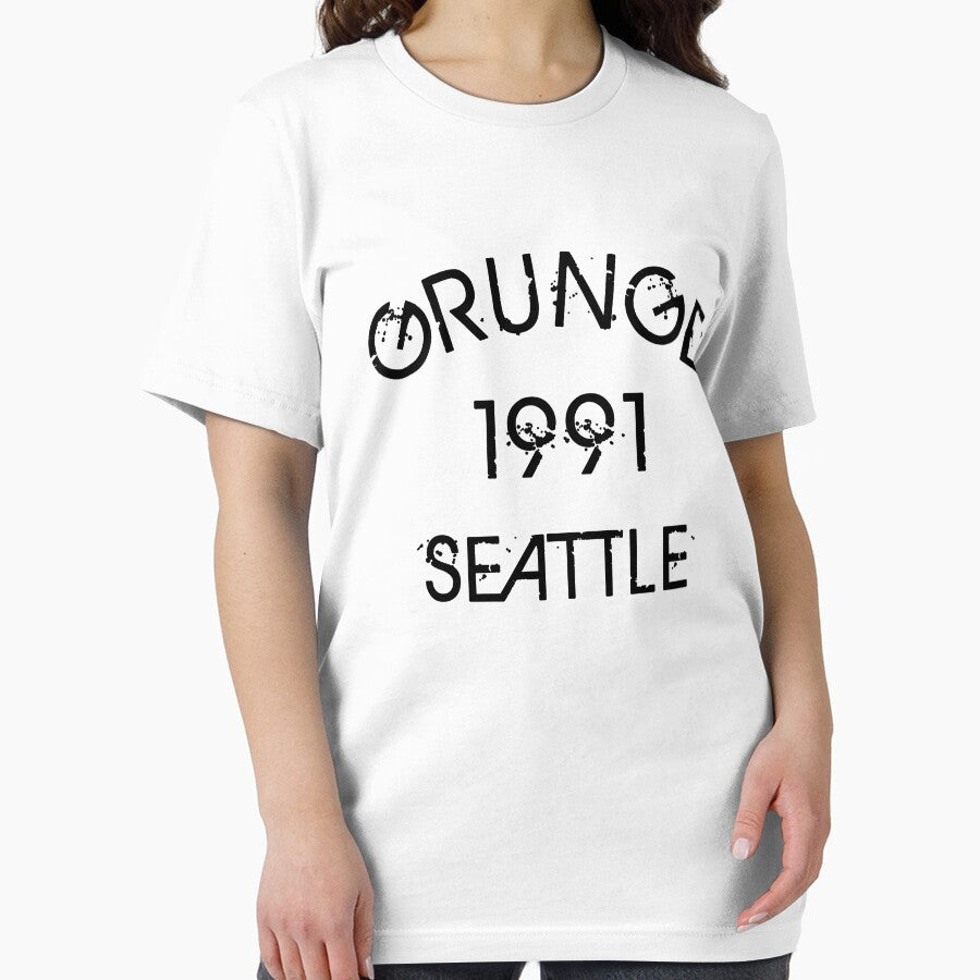 Grunge 1991 Seattle by ascheb T-Shirts, Hoodie, Sweatshirt | BlankRebels.com (Image 2)