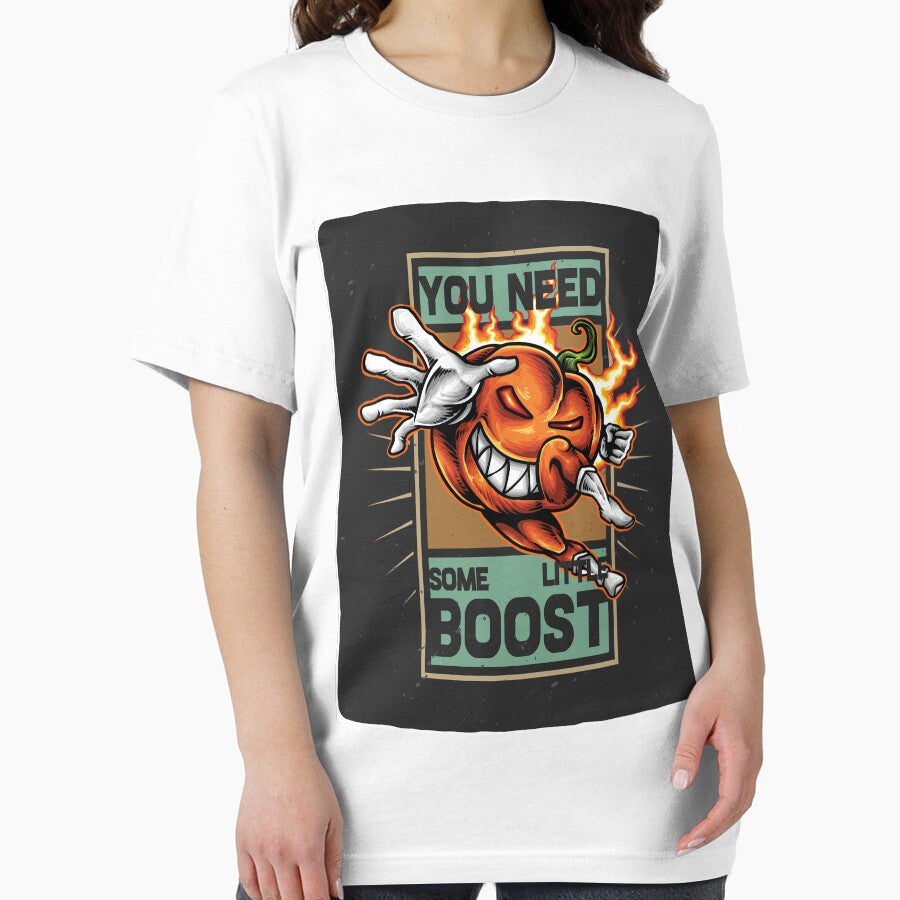 You Need Some Little Boost Halloween Havoc Pumpkin Foodietoon by ProjectX23 T-Shirts, Hoodie, Sweatshirt (Image 2)