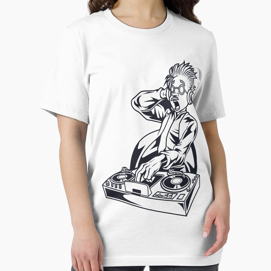 DJ Mad Scientist - Music Lovers by Cheap Women's Shirts Hoodie, Sweatshirt | BlankRebels.com (Image 2)