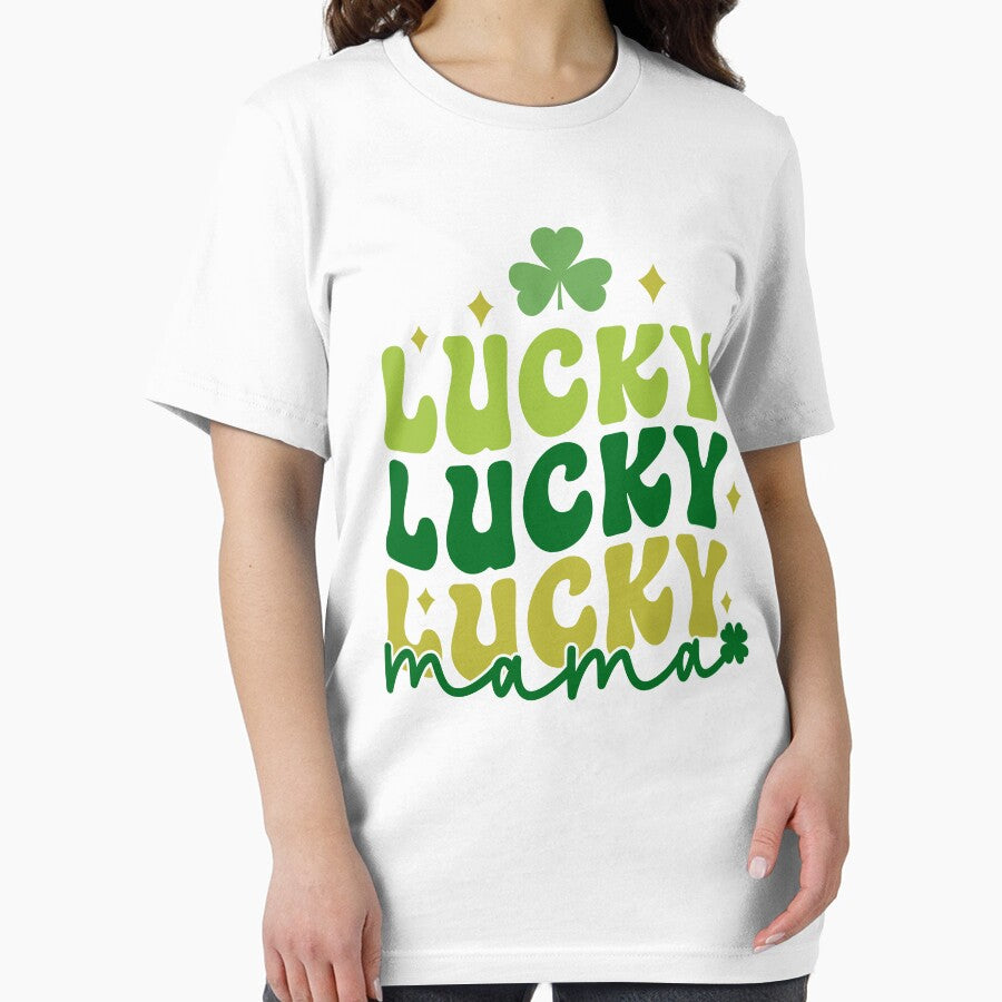 St. Patrick's Day Lucky Mama by StyleShirt007 T-Shirts, Hoodie, Sweatshirt | BlankRebels.com (Image 2)