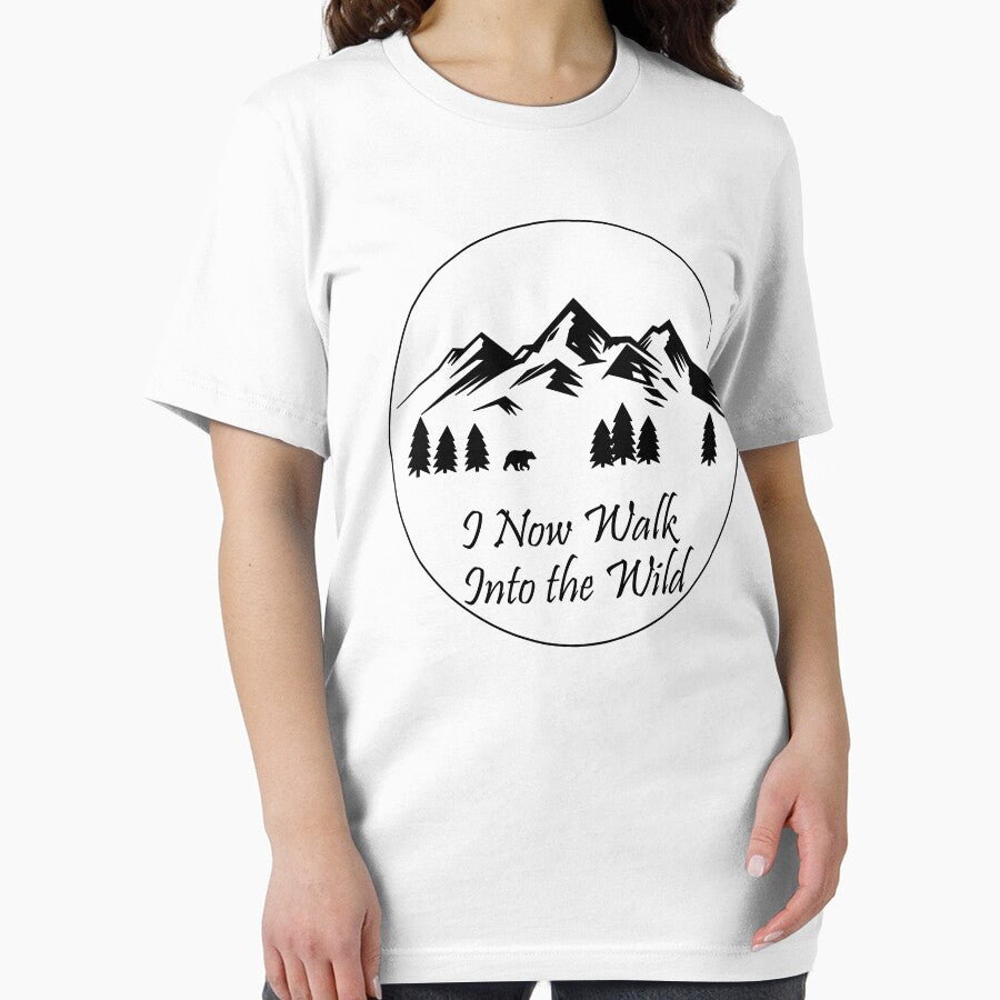 Into The Wild - Christopher Mccandless Quote Adventure T Shirt by chriswilson111