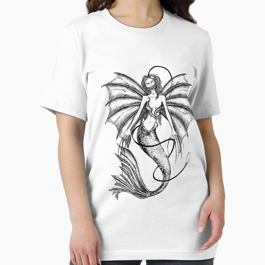 Gothic Mermaid Vampire Design by GraphicRhythm T-Shirts, Hoodie, Sweatshirt | BlankRebels.com (Image 2)