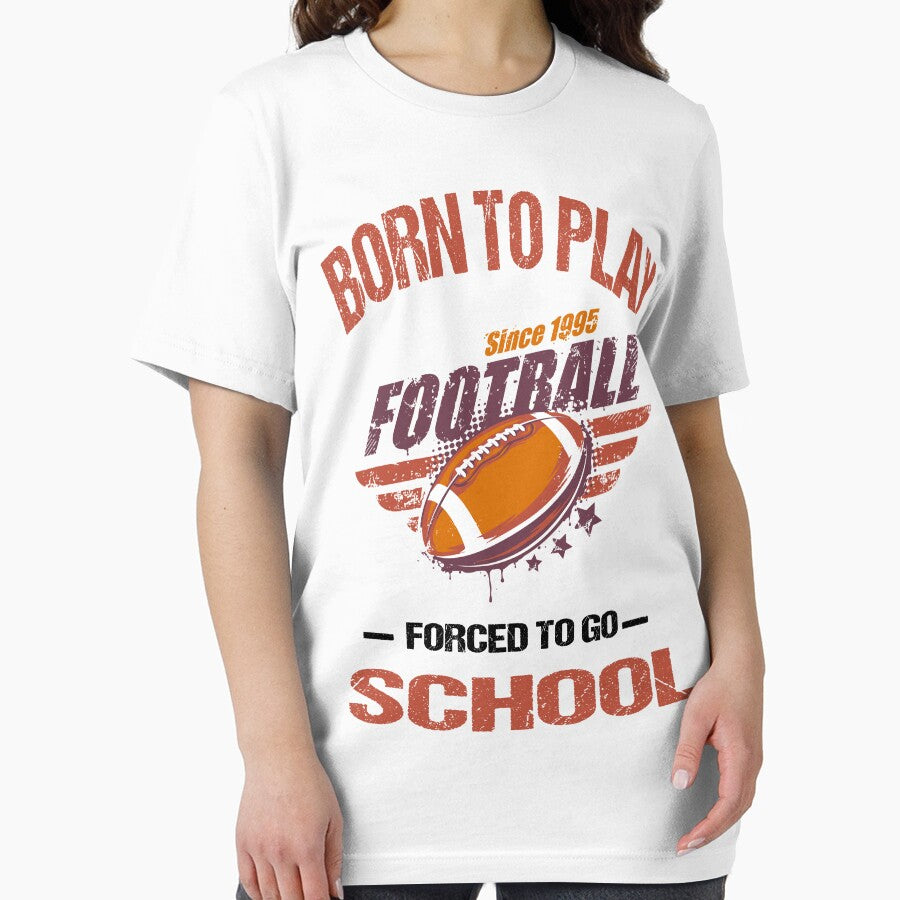 born to play football forced to go to school cup and sticker by highteek  ⭐️⭐️⭐️⭐️⭐️